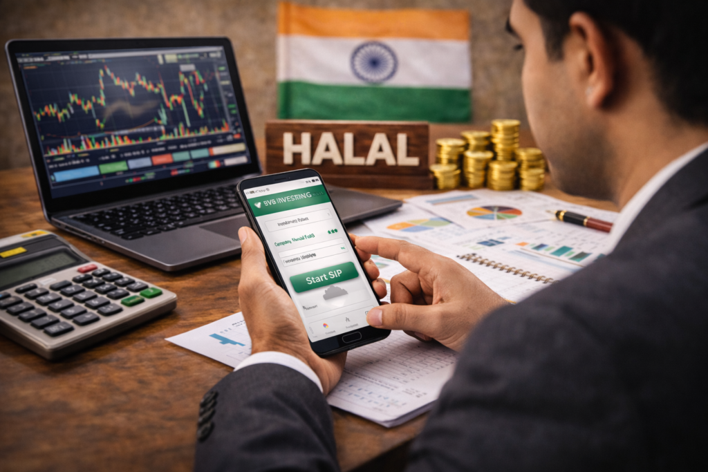 Initiating Halal SIP investment