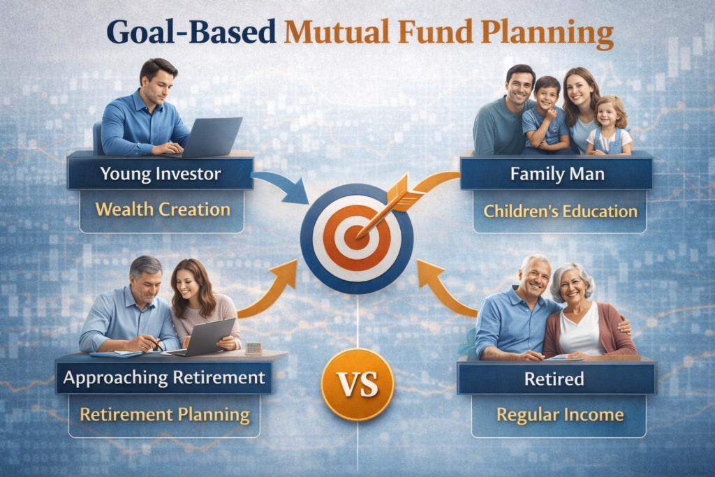 goal based mutual fund planning based on age risk profile and financial goals