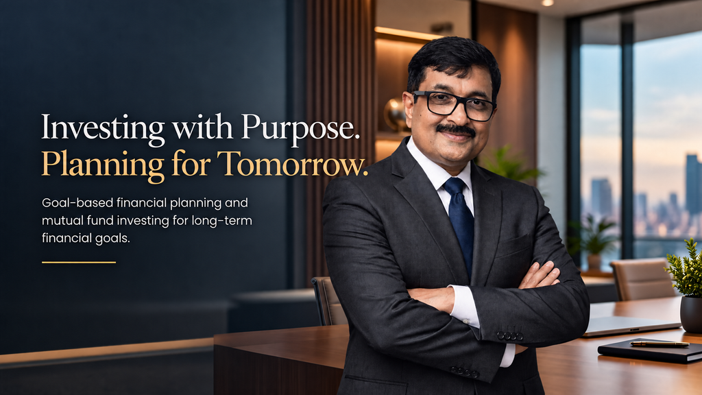 Baiju V.B. in a professional corporate office